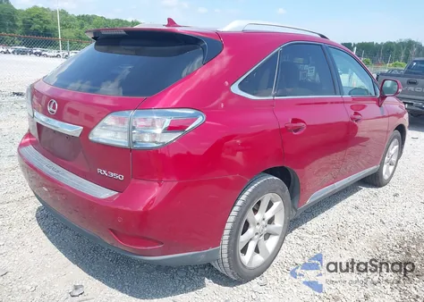 2011 Lexus Rx 350 из США, поврежденный, VIN 2T2ZK1BA5BC045212